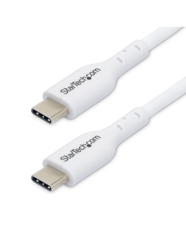 Paquete de 2 Cables USB-C de Carga de 2m - Cable USB Tipo C Cargador para Portátiles - USB 2.0 - PD 60W 3A - Recubrimiento de TP