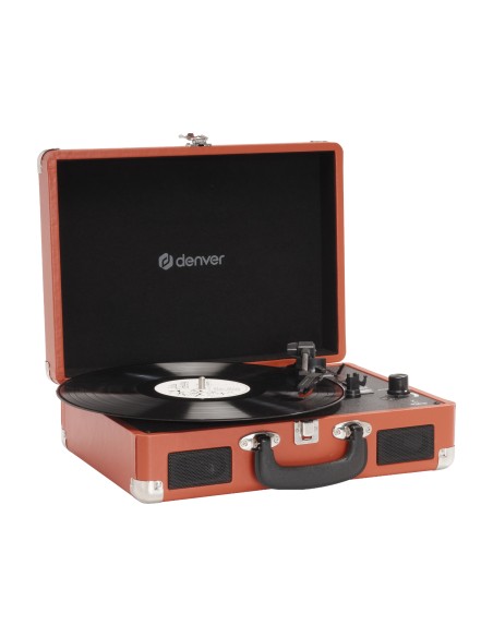 VPL-120R tocadisco Tocadiscos de tracción por correa Rojo Semiautomático