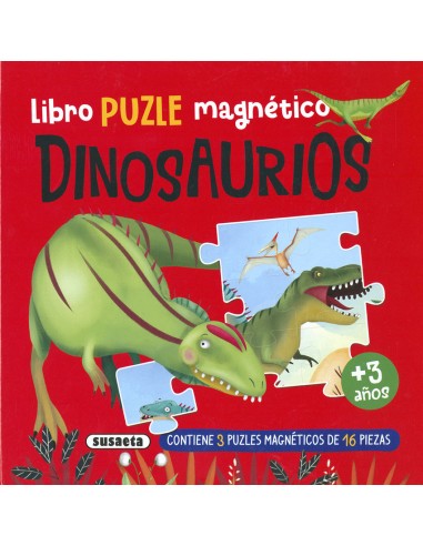 Libro puzle magnetico Dinosaurios