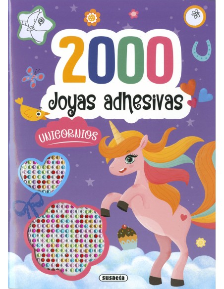 2000 Joyas adhesivas Unicornios