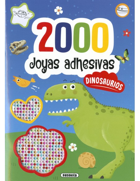 2000 Joyas adhesivas Dinosaurios