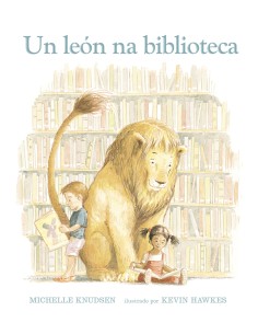 Un leon na biblioteca