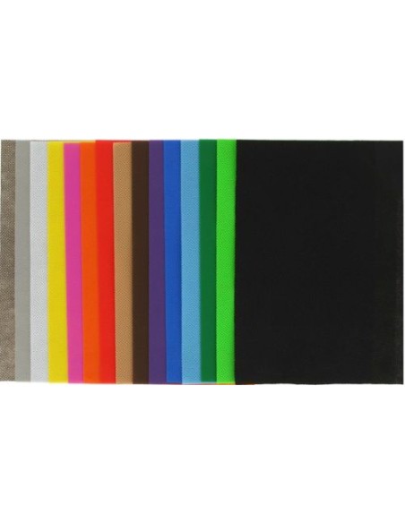 ROLLO DE TELA NO TEJIDO 08X3M MARRON FIXO KIDS