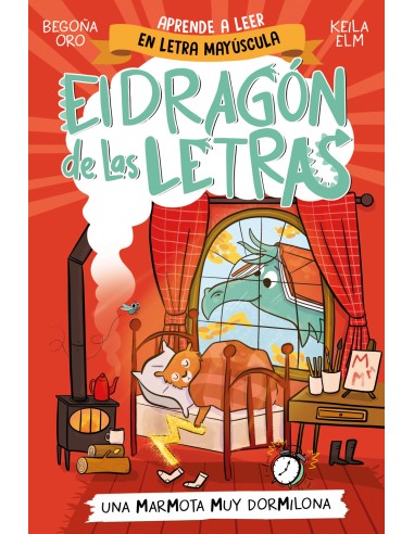 El dragon de las letras 5 Una marmota muy dormilona