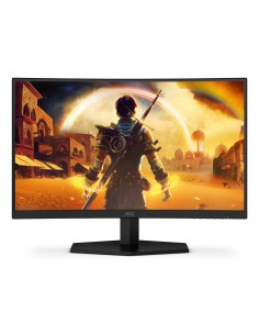 G4 23.6" VA FHD 180Hz pantalla para PC 59,9 cm (23.6") 1920 x 1080 Pixeles Full HD LCD Negro, Rojo