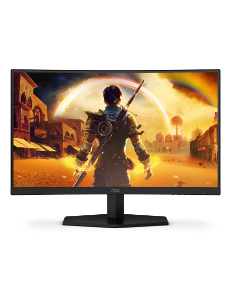G4 23.6" VA FHD 180Hz pantalla para PC 59,9 cm (23.6") 1920 x 1080 Pixeles Full HD LCD Negro, Rojo