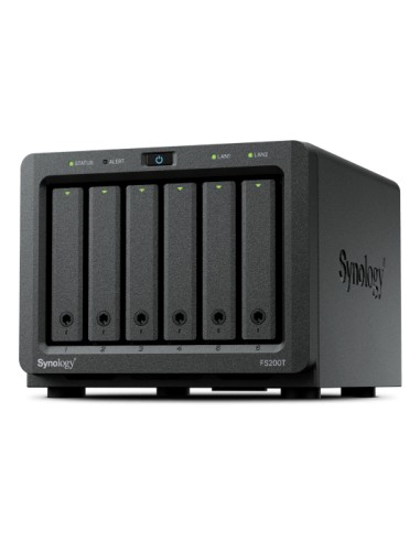 FS200T servidor de almacenamiento NAS Escritorio Intel® Celeron® J4125 4 GB DDR4 Negro