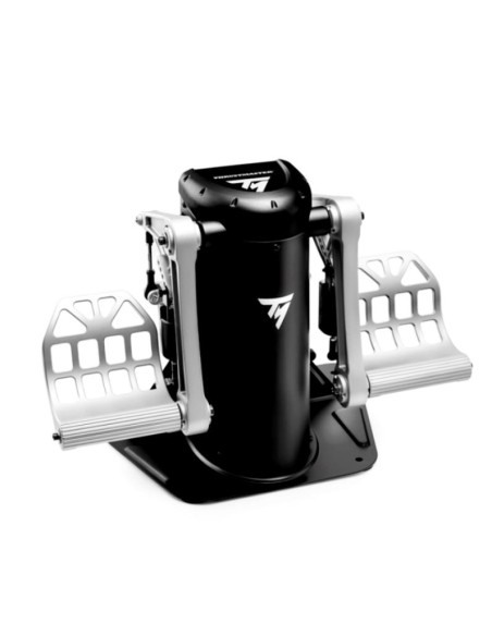 TPR Rudder Negro, Plata USB Simulador de Vuelo Analógico PC TPR Rudder Negro, Plata USB Simulador de Vuelo Analógico PC