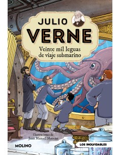 Julio Verne Veinte mil leguas de viaje submarino edicion actualizada ilustrada y adaptada