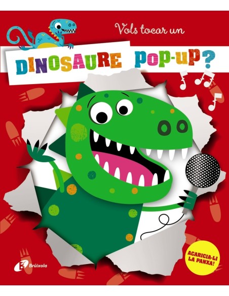 Vols tocar un dinosaure pop up