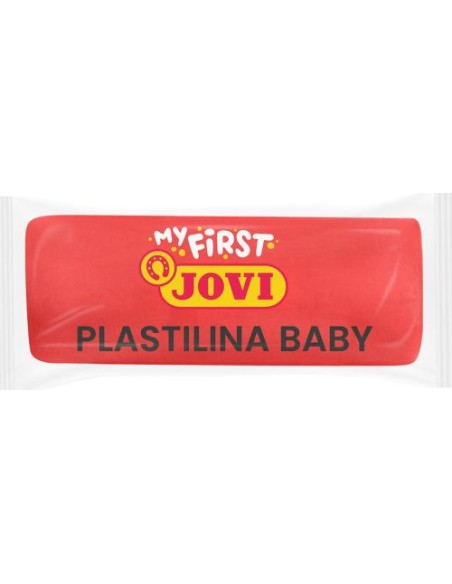 C 18 tacos pasta para modelar 38g rojo super blanda my first plastilina baby