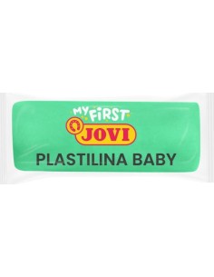 C 18 tacos pasta para modelar 38g verde super blanda my first plastilina baby