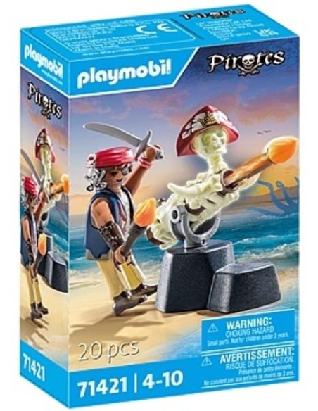 ARTILLERO PIRATA PLAYMOBIL