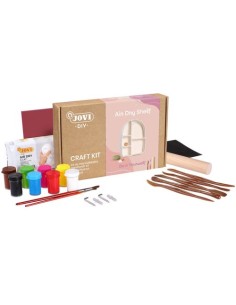 Kit manualidades un estante con pasta modelar air dry air dry shelf