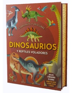 Construye y descubre dinosaurios y reptiles voladores