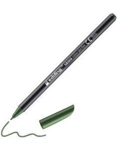 c 5 rotulador edding 1200 verde oliva 15 punta de fibra