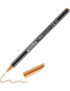 c 5 rotulador edding 1200 naranja claro 16 punta de fibra