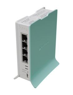 hAP router inalámbrico Gigabit Ethernet Banda única (2,4 GHz) Verde, Blanco