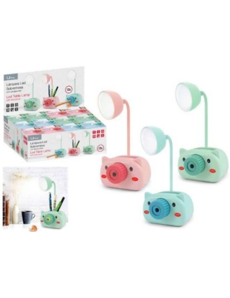 LAMPARITA CON AFILALAPIZ Y CUBILETE 10X20X8