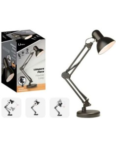 FLEXO SOBREMESA MULTIPOSICION NEGRO