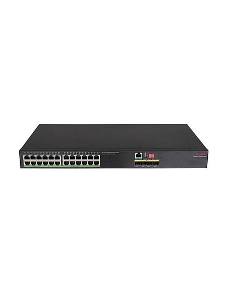 LS-IE4320-28S-HPWR Gestionado L2 Gigabit Ethernet (10/100/1000) Energía sobre Ethernet (PoE) 1U Negro