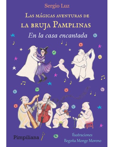 Las magicas aventuras de la bruja Pamplinas En la casa encantada