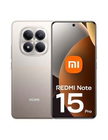 Redmi Note 15 Pro 5G 17,4 cm (6.83") SIM doble Android 15 USB Tipo C 8 GB 512 GB 6580 mAh Titanio