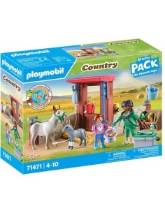 VETERINARIA DE GRANJA PLAYMOBIL