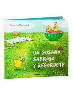 Un gusano sabroso y regordete