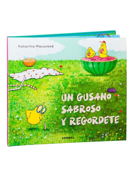 Un gusano sabroso y regordete