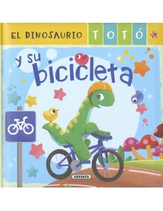 El dinosaurio Toto y su bicicleta