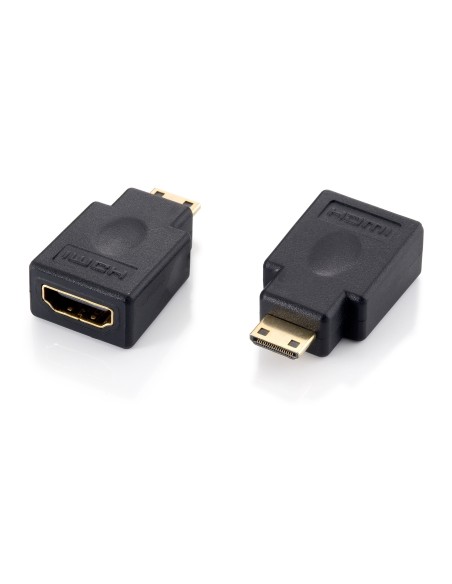 118914 cambiador de género para cable HDMI A HDMI C Negro