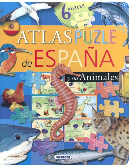 Atlas puzle de Espana