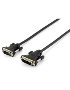 118943 adaptador de cable de vídeo 1,8 m DVI-A VGA (D-Sub) Negro