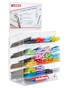 Expositor 210 rotulador edding 1200 1340 glitter