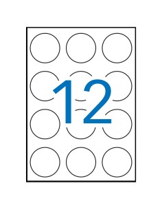 02866 etiqueta de impresora Amarillo