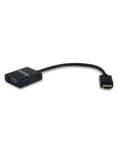 11903607 adaptador de cable de vídeo HDMI tipo A (Estándar) VGA (D-Sub) Negro