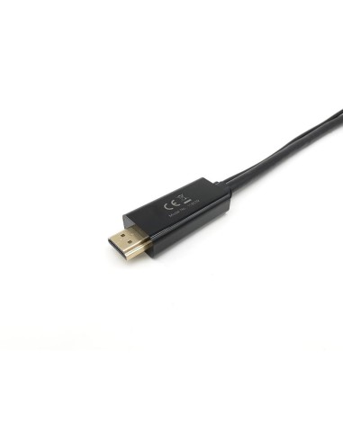 119039 adaptador de cable de vídeo 0,15 m HDMI tipo A (Estándar) DisplayPort Negro
