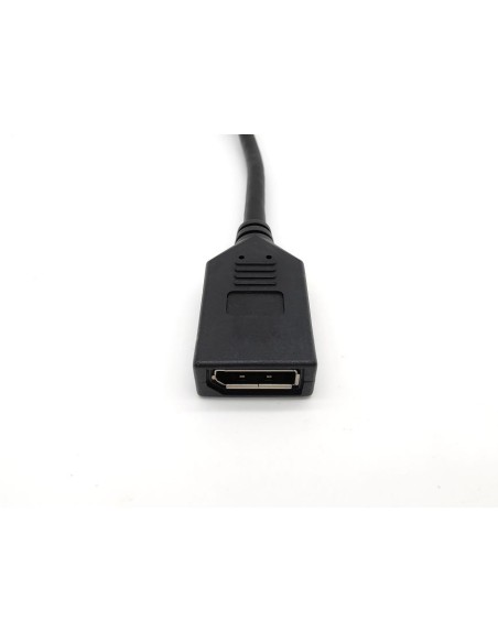 119039 adaptador de cable de vídeo 0,15 m HDMI tipo A (Estándar) DisplayPort Negro