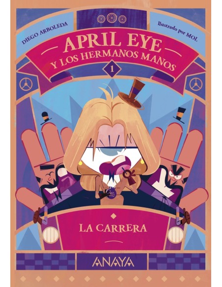 April Eye y los hermanos Manos 1 La carrera