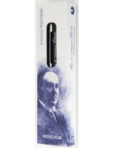 ESTUCHE BOLIGRAFO BOOKS ESCRITOR ANTONIO MACHADO