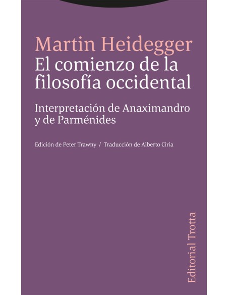 EL COMIENZO DE LA FILOSOFIA OCCIDENTAL