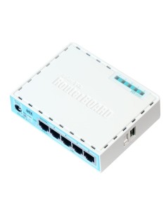 RB750GR3 router Gigabit Ethernet Turquesa, Blanco