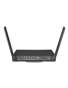 hAP ac³ router inalámbrico Gigabit Ethernet Doble banda (2,4 GHz / 5 GHz) Negro