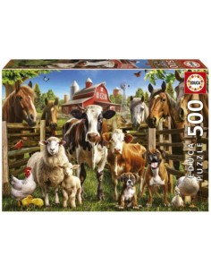 PUZZLE 500 PIEZAS LOS TRAVIESOS DE LA GRANJA