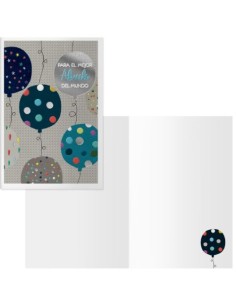 Pack 6 tarjetas felicitacion Modelo Every dots
