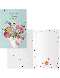 Pack 6 tarjetas felicitacion Modelo Every ramo