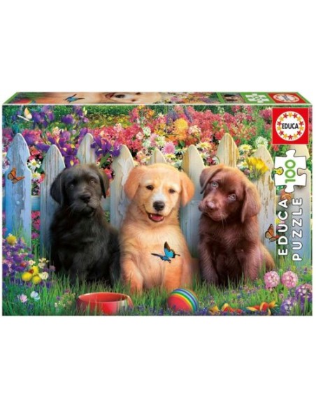 PUZZLE 100 PIEZAS PERRITOS