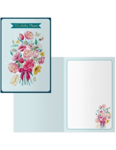 Pack 6 tarjetas felicitacion Modelo dia madre mazzo