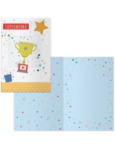 Pack 6 tarjetas felicitacion Modelo dia madre winner